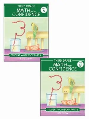 Pachet de matematică pentru clasa a treia cu cartea de lucru pentru elevi - Third Grade Math with Confidence Student Workbook Bundle