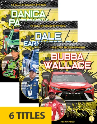 Biografii NASCAR (Set de 6) - NASCAR Biographies (Set of 6)