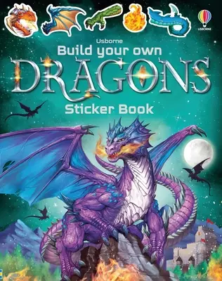 Construiește-ți propria carte de autocolante cu dragoni - Build Your Own Dragons Sticker Book