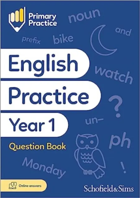 Caiet de întrebări pentru anul 1 la limba engleză, 5-6 ani - Primary Practice English Year 1 Question Book, Ages 5-6