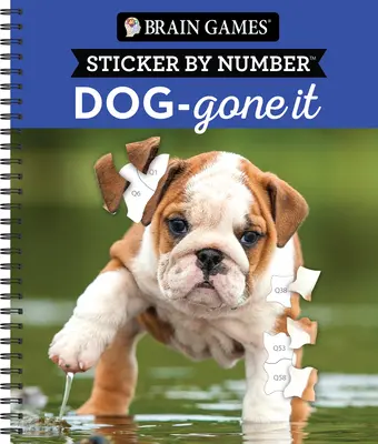 Brain Games - Sticker by Number: Dog-Gone It (28 de imagini pentru autocolant) - Brain Games - Sticker by Number: Dog-Gone It (28 Images to Sticker)