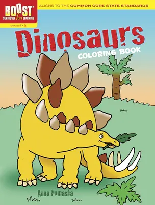Carte de colorat cu dinozauri - Dinosaurs Coloring Book