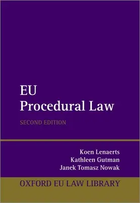 Drept procesual european - Eu Procedural Law