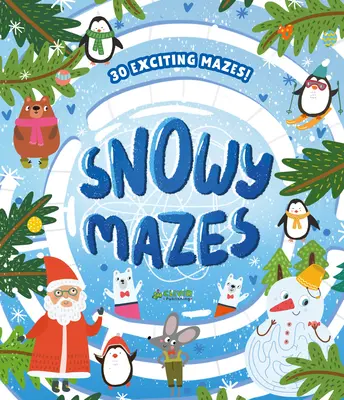 Snowy Mazes: 30 de labirinturi incitante! - Snowy Mazes: 30 Exciting Mazes!