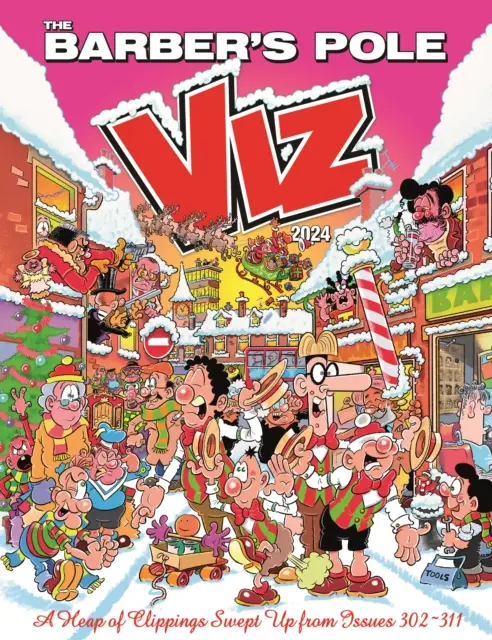 Viz Annual 2024: The Barber's Pole - O grămadă de tăieturi adunate din numerele 302-311 - Viz Annual 2024: The Barber's Pole - A Heap of Clippings Swept Up from Issues 302-311