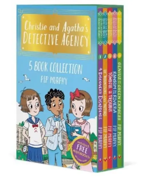 Agenția de detectivi a lui Christie și Agatha: 5 Book Box Set - Christie and Agatha's Detective Agency 5 Book Box Set