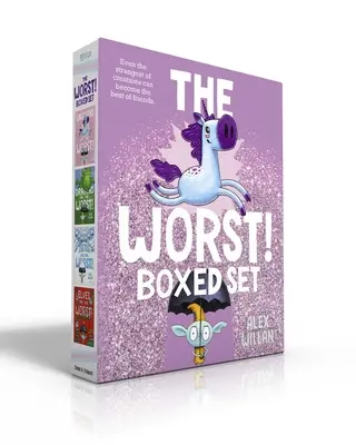 The Worst! Boxed Set: Unicornii sunt cei mai răi!; Dragonii sunt cei mai răi!; Yetis sunt cei mai răi!; Elfii sunt cei mai răi! - The Worst! Boxed Set: Unicorns Are the Worst!; Dragons Are the Worst!; Yetis Are the Worst!; Elves Are the Worst!