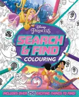 Prințesa Disney: Căutați și găsiți de colorat - Disney Princess: Search & Find Colouring