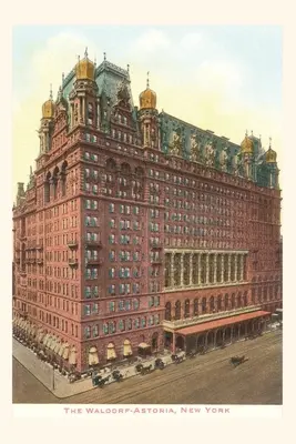 Jurnal de epocă Waldorf-Astoria Hotel, New York City - Vintage Journal Waldorf-Astoria Hotel, New York City