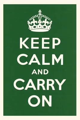 Jurnal de epocă Keep Calm and Carry On - Vintage Journal Keep Calm and Carry On