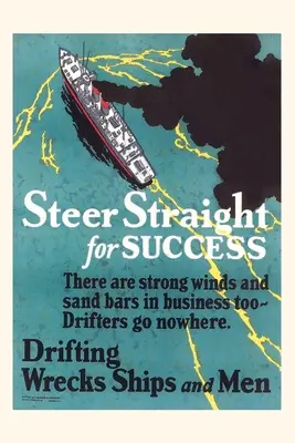 Jurnal de epocă Steer Straight for Success - Vintage Journal Steer Straight for Success