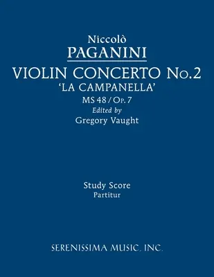 Concertul pentru vioară nr. 2, MS 48: Partitura pentru studiu - Violin Concerto No.2, MS 48: Study score