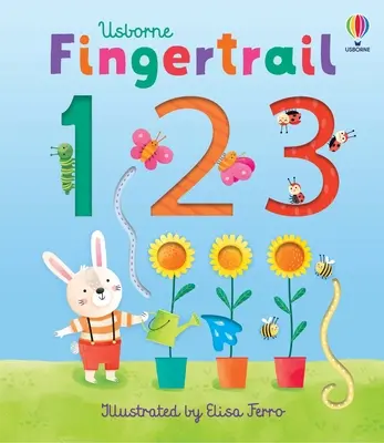 Fingertrail 123: O carte de pregătire pentru grădiniță pentru copii - Fingertrail 123: A Kindergarten Readiness Book for Kids