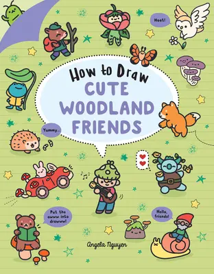 Cum să desenezi prietenii drăguți din pădure - How to Draw Cute Woodland Friends