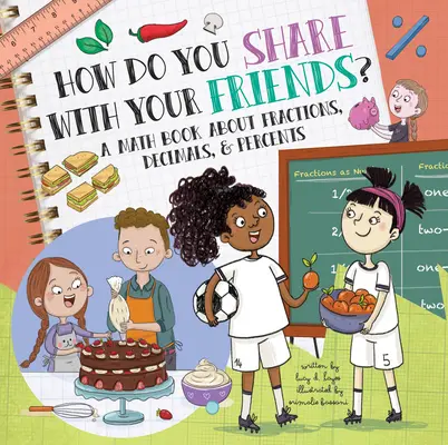How Do You Share with Your Friends? A Math Book about Fractions, Decimals, & Percents - How Do You Share with Your Friends?: A Math Book about Fractions, Decimals, & Percents