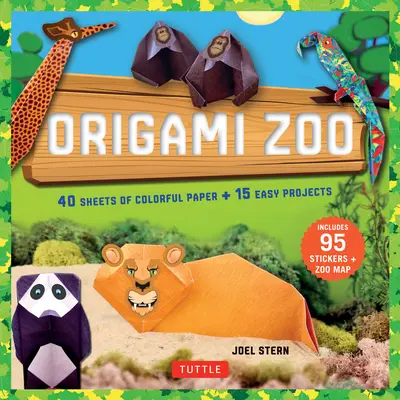 Origami Zoo Kit: Fă o grădină zoologică completă de animale Origami! Kit cu carte Origami, 15 proiecte, 40 de hârtii Origami, 95 de autocolante și depliante - Origami Zoo Kit: Make a Complete Zoo of Origami Animals!: Kit with Origami Book, 15 Projects, 40 Origami Papers, 95 Stickers & Fold-Out