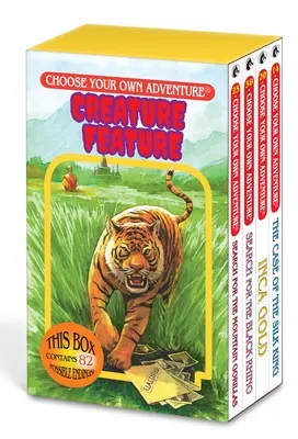 Choose Your Own Adventure 4-Book Boxed Set Creature Feature Box (The Case of the Silk King, Inca Gold, Search for the Black Rhino, Search for the Moun - Choose Your Own Adventure 4-Book Boxed Set Creature Feature Box (the Case of the Silk King, Inca Gold, Search for the Black Rhino, Search for the Moun