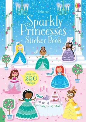 Carte de autocolante cu prințese strălucitoare - Sparkly Princesses Sticker Book