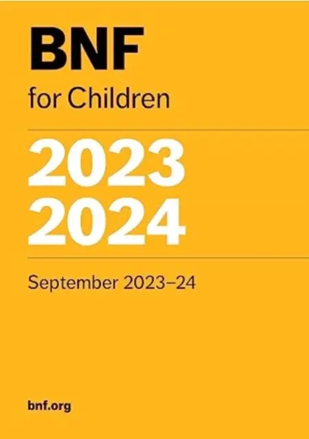 BNF pentru copii (BNFC) 2023-2024 - BNF for Children (BNFC) 2023-2024