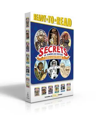 Colecția Secretele istoriei americane (Boxed Set): Părinții fondatori au fost spioni!; Agenți secreți! Rechini! Armate fantomă!; Eroi care au riscat totul - Secrets of American History Collection (Boxed Set): The Founding Fathers Were Spies!; Secret Agents! Sharks! Ghost Armies!; Heroes Who Risked Everythi