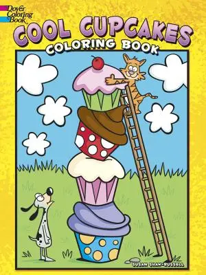 Cartea de colorat Cool Cupcakes - Cool Cupcakes Coloring Book