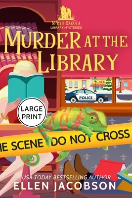 Crimă la bibliotecă: Ediție de tipar mare - Murder at the Library: Large Print Edition