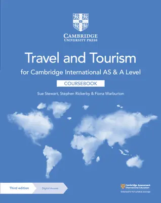 Cambridge International AS și A Level Travel and Tourism Coursebook cu acces digital (2 ani) - Cambridge International AS and A Level Travel and Tourism Coursebook with Digital Access (2 Years)
