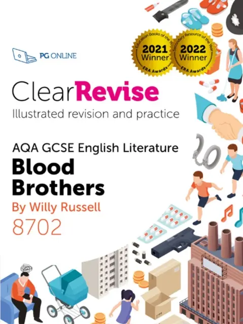 ClearRevise AQA GCSE Literatură engleză: Russell, Frați de sânge - ClearRevise AQA GCSE English Literature: Russell, Blood Brothers
