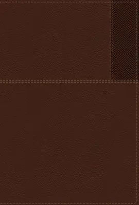 Niv, Biblia de referință Thinline (Biblia ta de referință portabilă), Tipar mare, Leathersoft, maro, litere roșii, indexat cu degetul mare, Comfort Print - Niv, Thinline Reference Bible (Your Portable Reference Bible), Large Print, Leathersoft, Brown, Red Letter, Thumb Indexed, Comfort Print