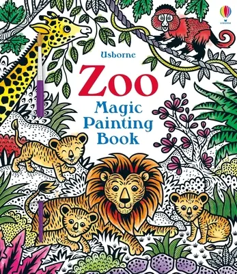 Cartea de pictură Zoo Magic - Zoo Magic Painting Book