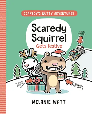 Veverița speriată devine festivă - Scaredy Squirrel Gets Festive
