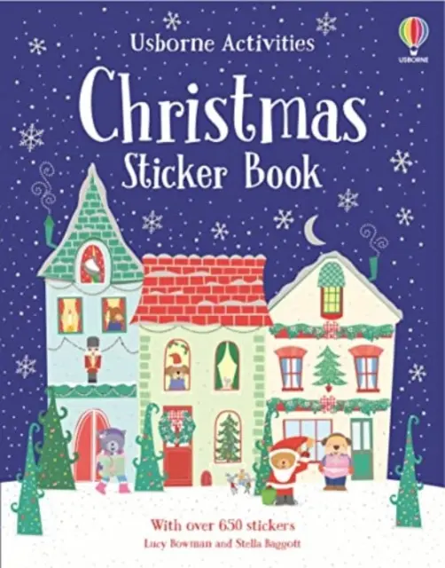 Carte de abțibilduri de Crăciun - Christmas Sticker Book