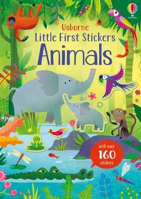 Prima carte de abțibilduri Little First Stickers Animals - Little First Stickers Animals