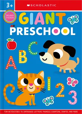 Giant Preschool Workbook: Scholastic Early Learners (Carte de lucru) - Giant Preschool Workbook: Scholastic Early Learners (Workbook)