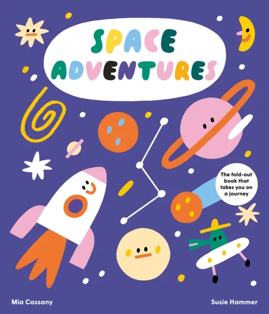 Aventurile spațiului - Cartea pliabilă care te poartă într-o călătorie - Space Adventures - The fold-out book that takes you on a journey