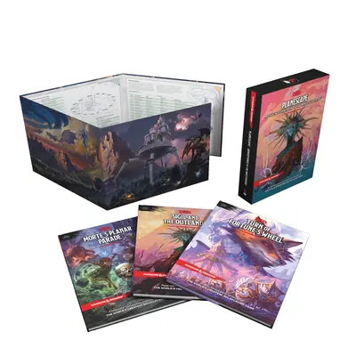 Planescape: Aventuri în Multivers (D&d Campaign Collection - Aventură, Cartea S Etting, Bestiar + Ecran DM) - Planescape: Adventures in the Multiverse (D&d Campaign Collection - Adventure, S Etting Book, Bestiary + DM Screen)