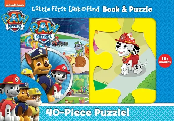 Nickelodeon Paw Patrol: Cartea și puzzle-ul Little First Look and Find - Nickelodeon Paw Patrol: Little First Look and Find Book & Puzzle
