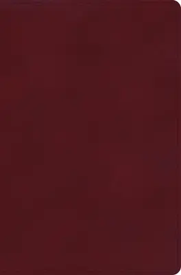 Biblia de referință NASB cu tiraj mare, Burgundy Leathertouch - NASB Giant Print Reference Bible, Burgundy Leathertouch