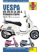 Vespa GTS125, 250 & 300ie, LX, S, Primavera 125 & 150 Service & Repair Manual (2005 - 2018) - Vespa GTS125, 250 & 300ie, LX, S, Primavera 125 & 150 Service & Repair Manual (2005 to 2018)
