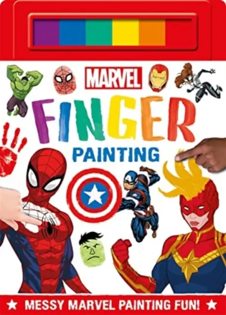 Marvel: Pictură cu degetele - Marvel: Finger Painting