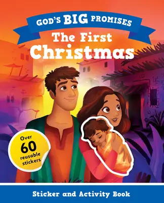 Marile promisiuni ale lui Dumnezeu Carte de activități și autocolante de Crăciun - God's Big Promises Christmas Sticker and Activity Book