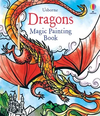 Cartea de picturi magice cu dragoni - Dragons Magic Painting Book