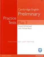 Teste practice Plus PET 3 fără cheie și Multi-ROM/Audio CD Pack - Practice Tests Plus PET 3 without Key and Multi-ROM/Audio CD Pack