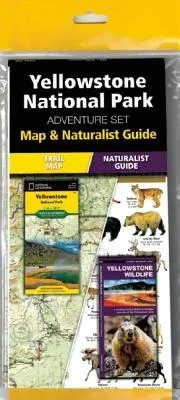 Yellowstone National Park Adventure Set: Hartă și ghid naturalist - Yellowstone National Park Adventure Set: Map and Naturalist Guide