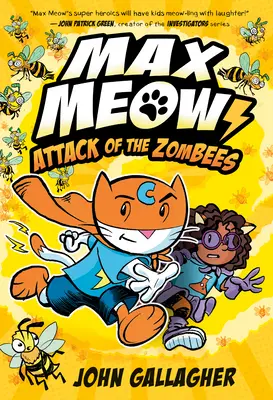 Max Meow 5: Atacul Zombeilor: (Un roman grafic) - Max Meow 5: Attack of the Zombees: (A Graphic Novel)