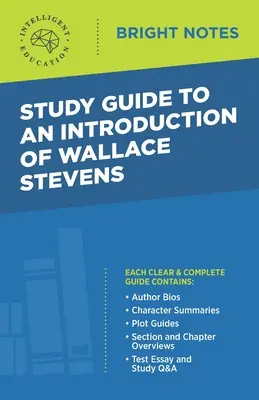 Ghid de studiu pentru o introducere de Wallace Stevens - Study Guide to an Introduction of Wallace Stevens