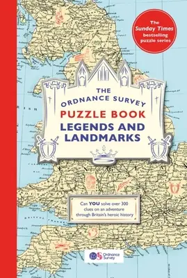 Cartea de puzzle Ordnance Survey: Legende și repere - The Ordnance Survey Puzzle Book: Legends and Landmarks