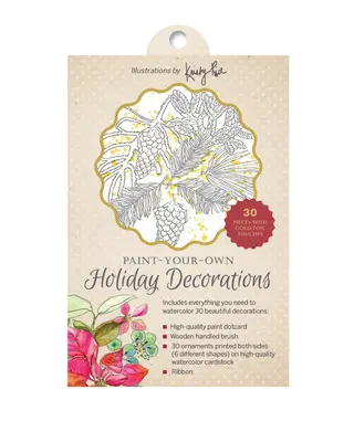 Paint-Your-Own Holiday Decorations: Ilustrații de Kristy Rice - Paint-Your-Own Holiday Decorations: Illustrations by Kristy Rice