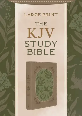 Biblia de studiu KJV, tipar mare [Ramuri de măslin] - The KJV Study Bible, Large Print [Olive Branches]