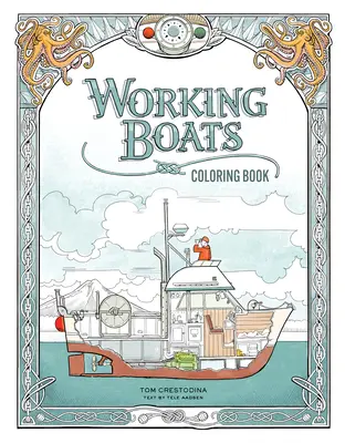 Bărci de lucru Carte de colorat - Working Boats Coloring Book
